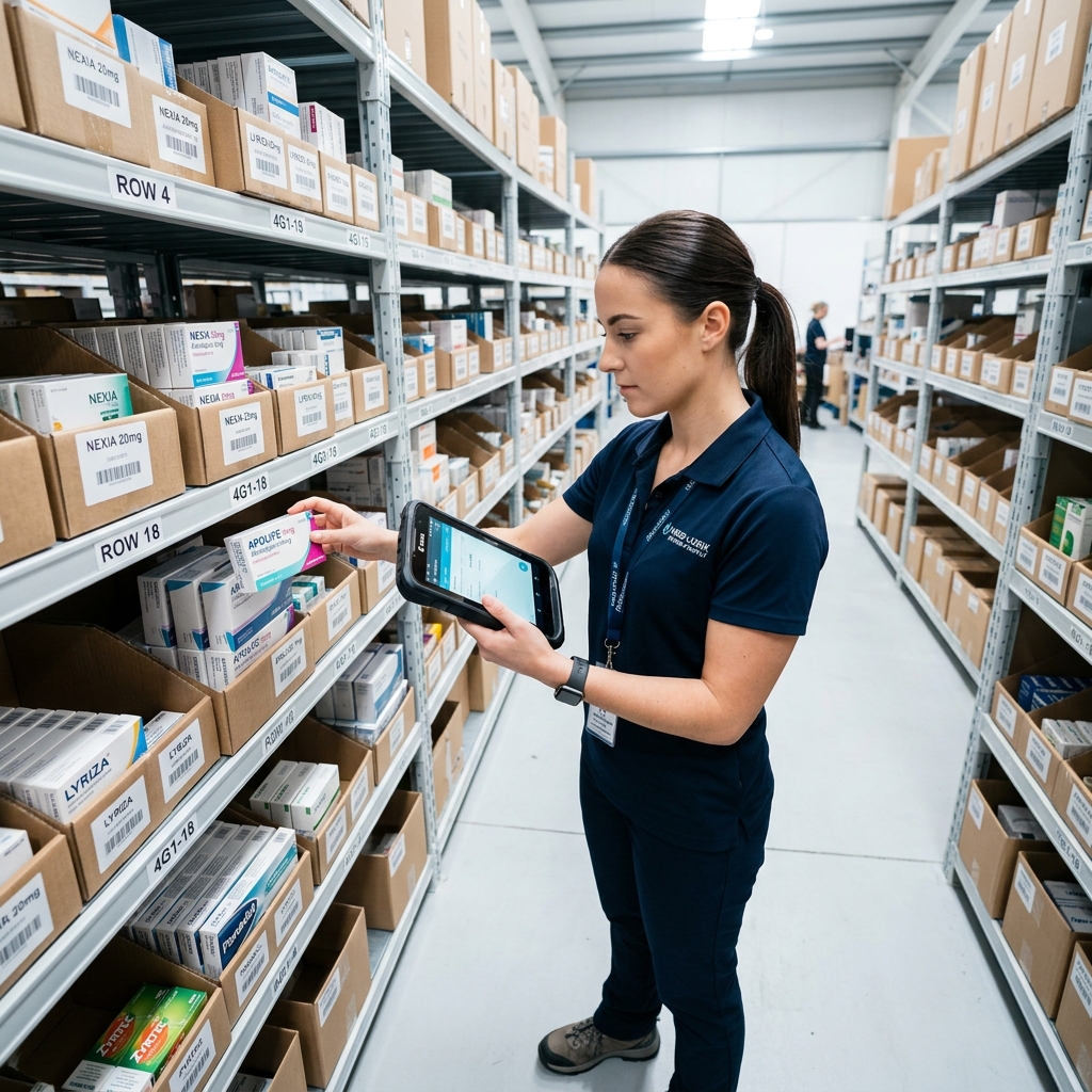 Inventario físico para farmacias con SparkPharmaERP